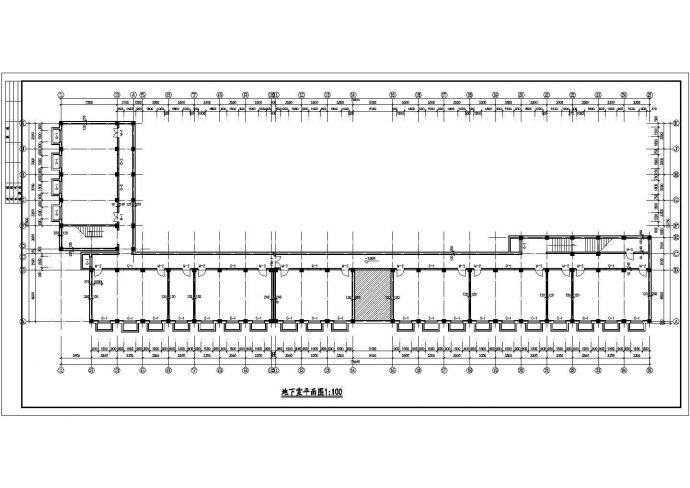 实验教学楼建筑细节展示图_图1
