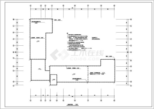 某办公楼全套电气CAD完整设计构造施工图-图二