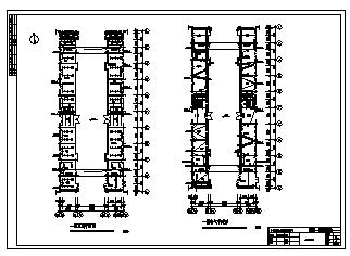 某三层厂房管理楼电气施工cad图(含照明，弱电设计)-图一