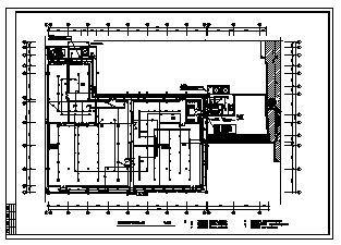 某三层厂房电气施工cad图(含消防报警平面图)-图一