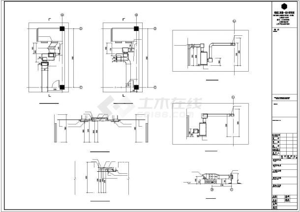 某工业厂区多层办公楼空调通风系统设计cad全套施工图（含设计说明，含水泵房设计，含厂房设计）-图一