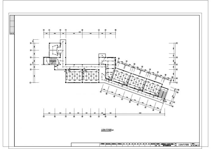 某学校综合楼电气设计CAD参考图_图1