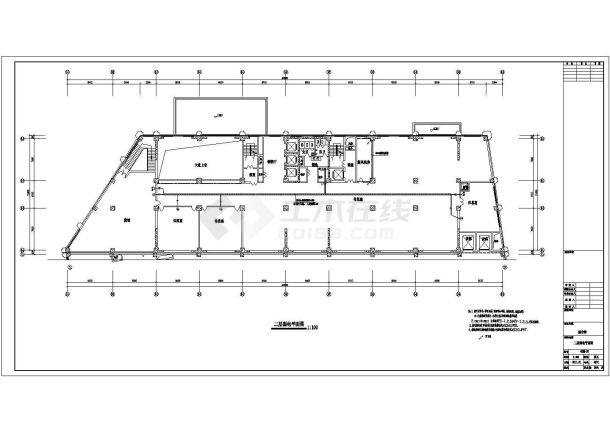 某二十层综合大楼全套电气CAD设计完整施工图纸-图二