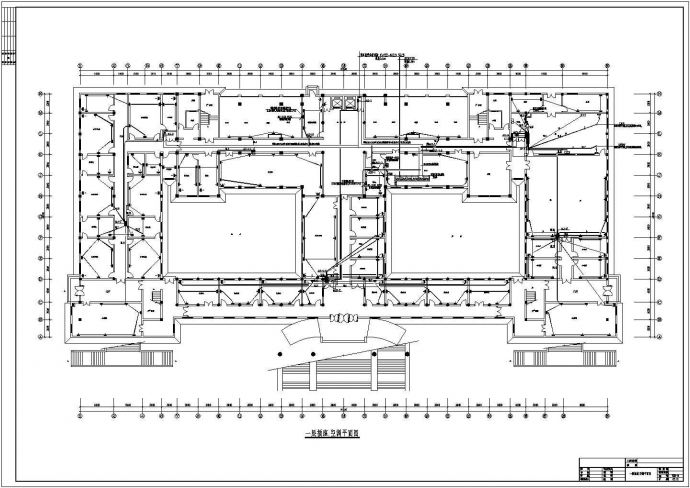 办公楼设计_某框架结构八层办公楼配电设计cad全套电气施工图（含设计说明）_图1