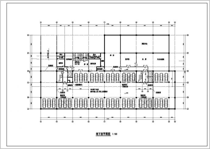 某高层框剪结构酒店初步设计cad全套建筑施工图（甲级院设计）_图1
