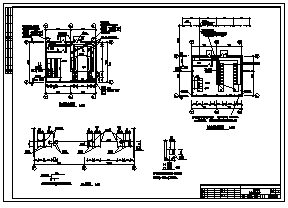 某机械厂厂房变电所电气施工cad图(含高，低压系统设计图)-图一