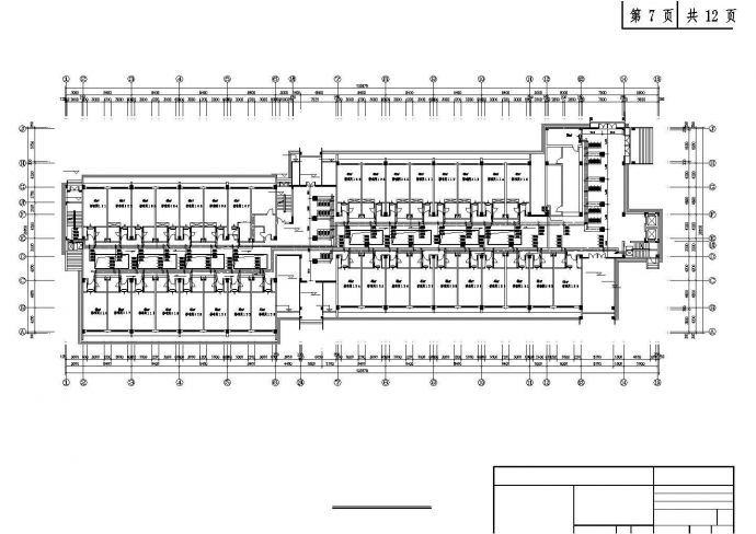 合肥市郎溪路某星级大酒店中央空调系统设计CAD图纸_图1