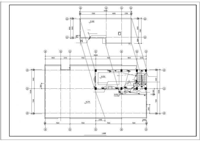 职工宿舍电气设计CAD系统图_图1