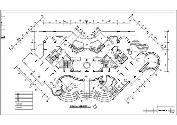 住宅楼电气设计CAD系统图-图一