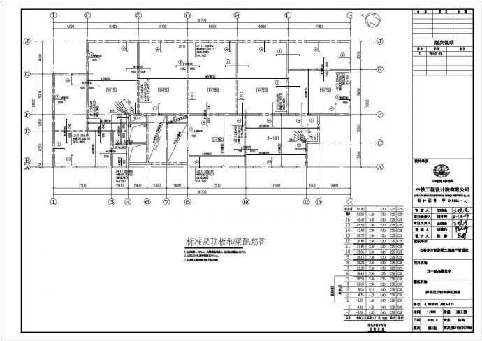 长春市高层住宅结构设计CAD布置图_图1