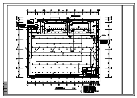 某市三层生产车间电气施工cad图(含消防平面图)-图一