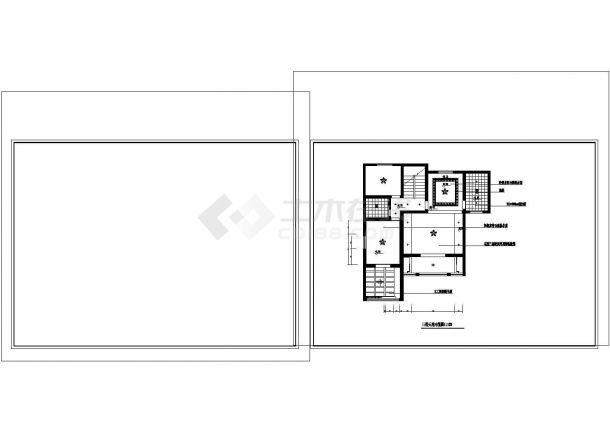 3层 别墅简约装修设计方案CAD图纸设计-图二
