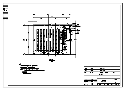 某市邮政大楼通信机房改造工程电气施工cad图(含电力,设备供电设计)-图一