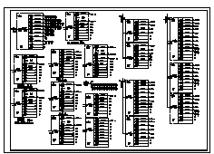 某三层氧化车间电气施工cad图(含照明设计)-图二