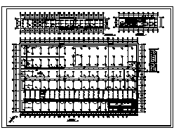 某三层氧化车间电气施工cad图(含照明设计)