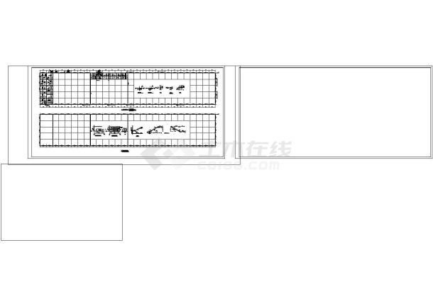 厂房设计_30m跨厂房轻钢结构施工CAD图纸设计-图二