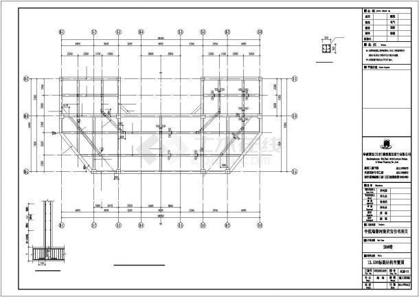 某市区框架结构住宅楼建筑设计施工CAD图纸-图一