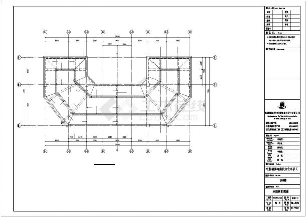 某市区框架结构住宅楼建筑设计施工CAD图纸-图二