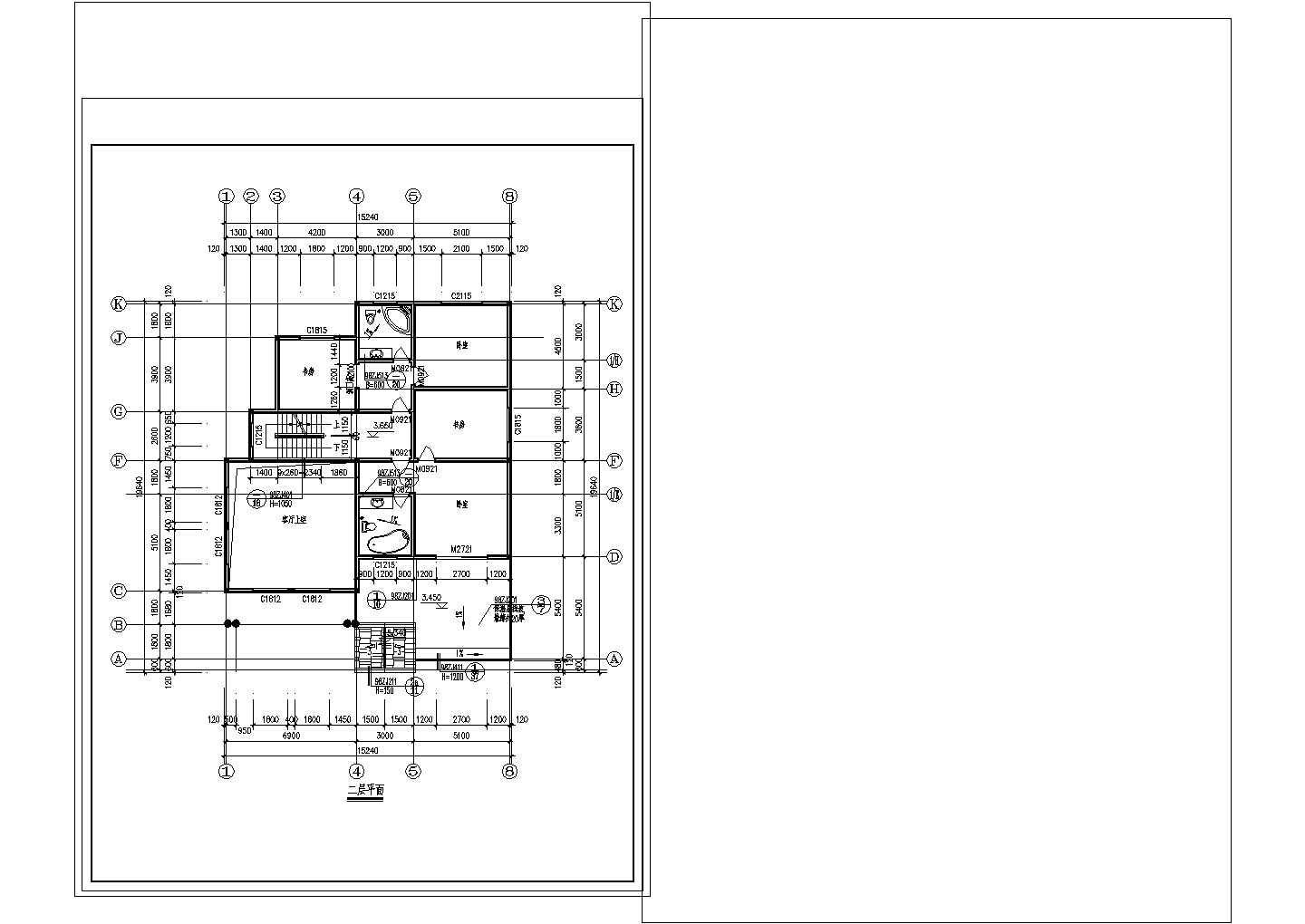 3层480平米单体别墅设计图