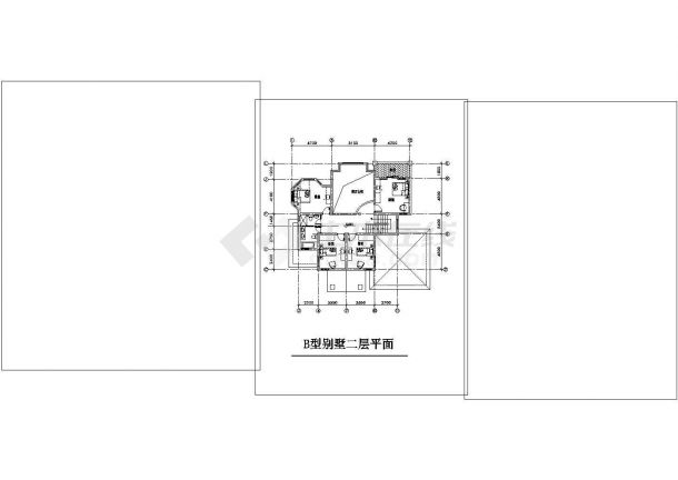 3层410平米精美别墅建筑CAD图纸设计-图一