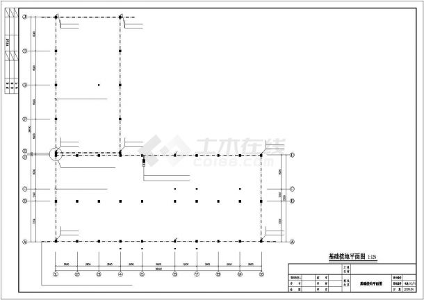 某工程公司办公楼平面图电气设计CAD完整详细施工图-图二