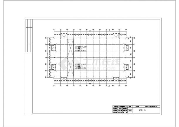 土木工程毕业设计_厂房设计_多套钢结构单层厂房建筑全套毕业设计资料（含计算书、开题报告、施工图）-图二