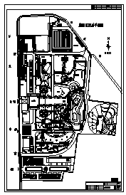 某市工人北文化宫花园电气施工cad图(含照明设计)-图二