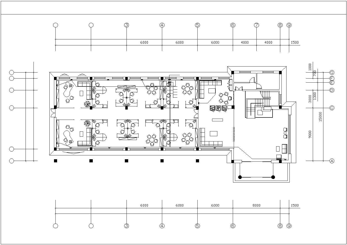 某三层办公楼电气CAD施工图