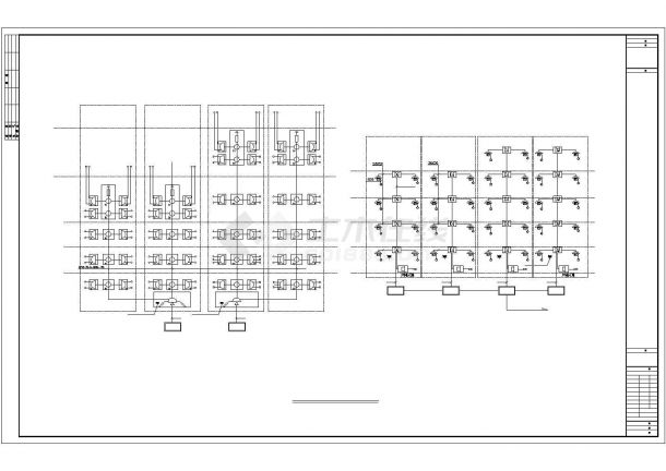 某住宅楼电气设计施工全套完整大样图CAD总体规划-图二