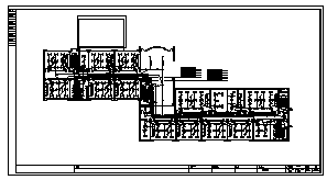 某市五层带地下室学校培训中心教学楼电气施工cad图(含照明，消防设计)-图二