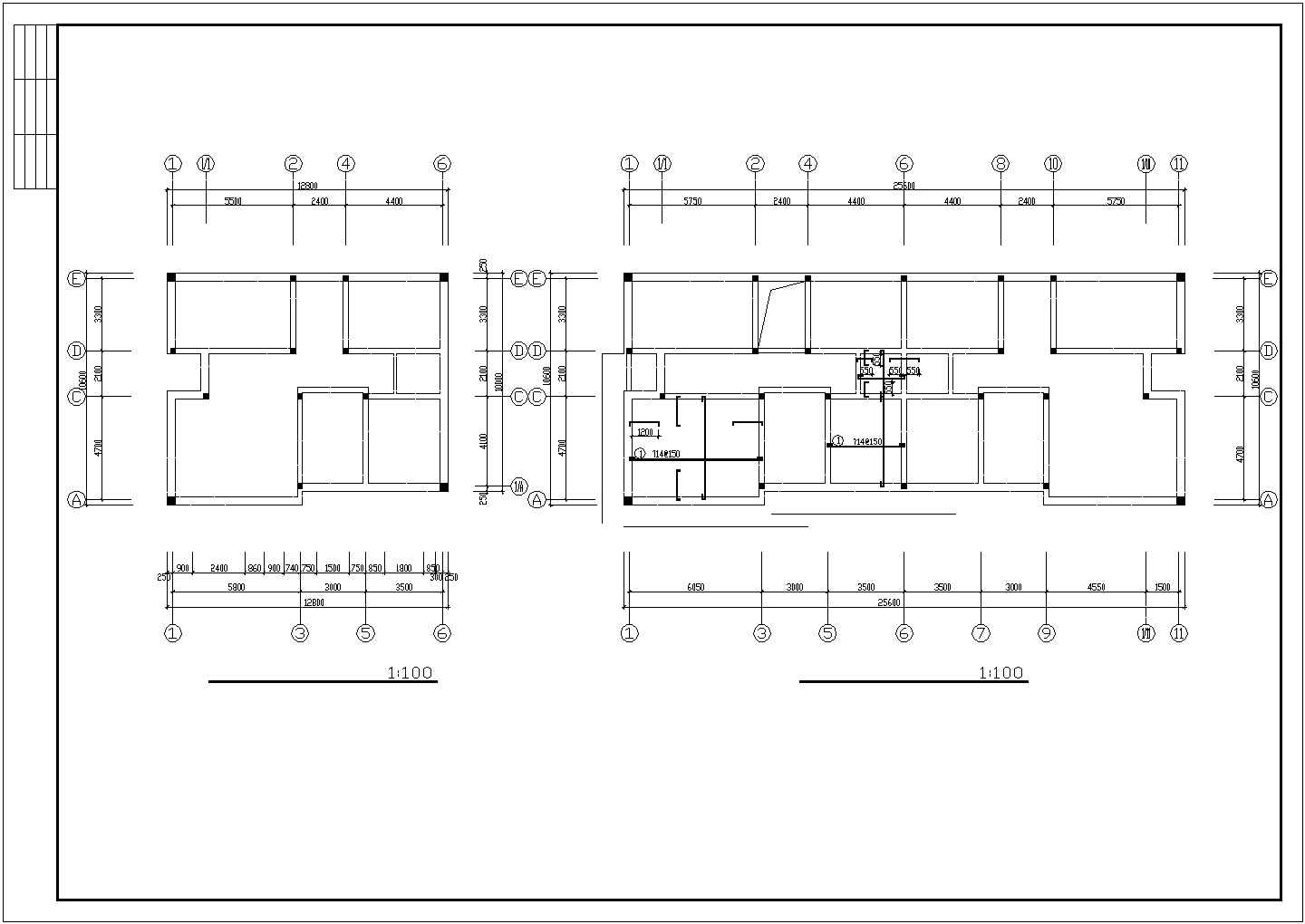 侯马市某建筑设计院详细设计施工全套CAD图纸