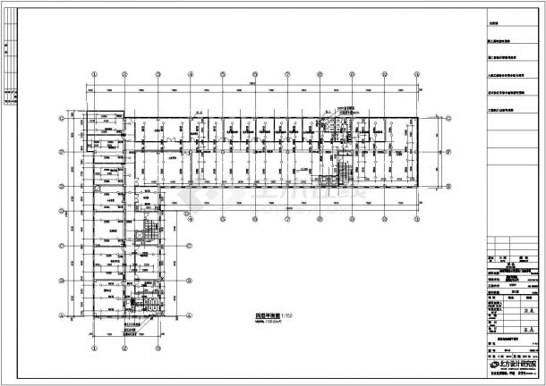 某单位运作楼水施方案设计CAD图-图二
