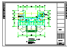 小型教学楼cad电气设计图纸-图二