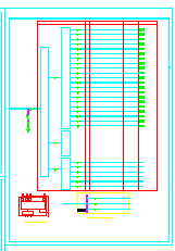 某宿舍楼电气设计cad施工图纸_图1