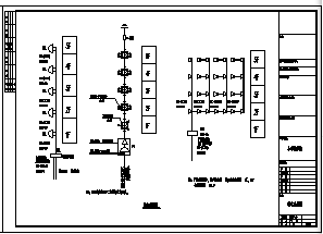 某五层小学教学楼综合楼电气施工cad图(含弱电设计)-图二