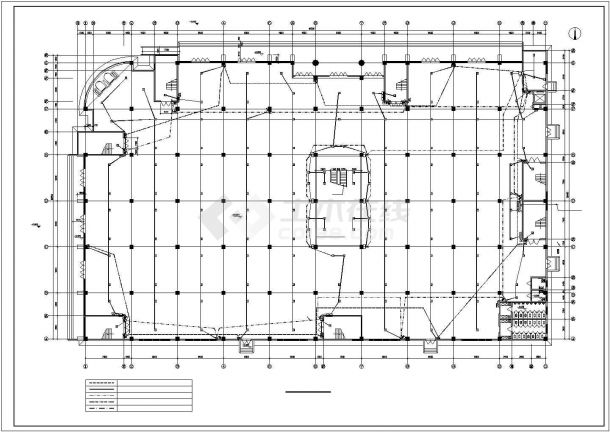 某商场商铺电气设计总平面图CAD完整详细平面图纸-图二