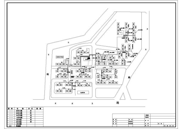 某地社区的宽带网络设计规划cad图纸，共一份资料-图一