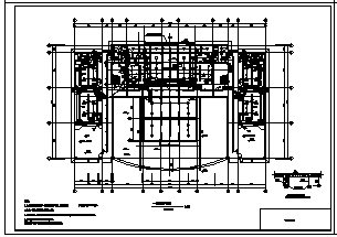 某五层小学综合教学楼电气施工cad图(含照明、防雷接地设计)-图二