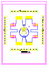 一梯八户高层住宅楼建筑施工图-图一