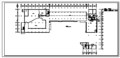 某市六层中学教学综合楼电气施工cad图(含弱电设计)-图二