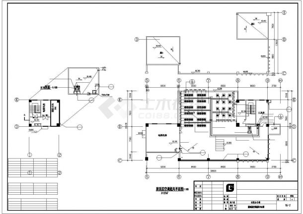 [东莞]高层办公楼多联机系统设计CAD施工图-图一