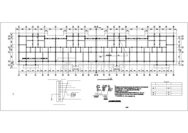 芜湖市开元花园小区6层砖混结构住宅楼全套电气系统设计CAD图纸-图二