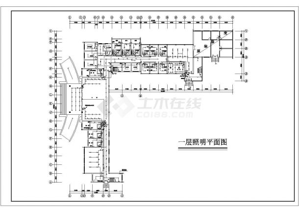 某厂消防报警CAD平面图-图二