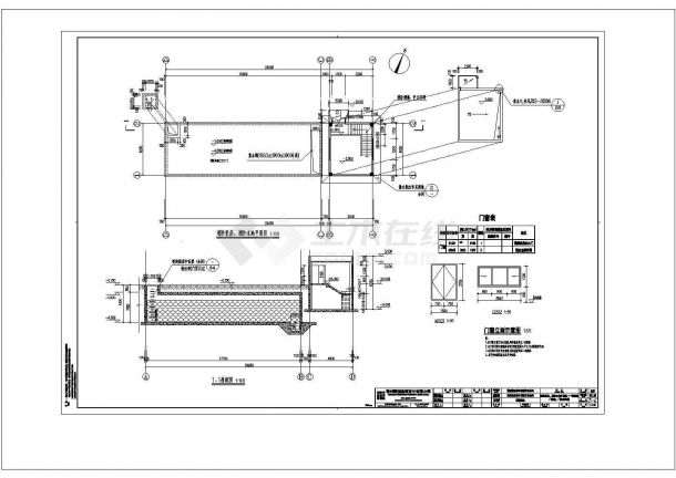 某单位设施泵房建筑电气设计施工CAD图纸-图二