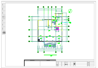 某三层奢华欧式别墅建筑cad设计扩初图纸（带电梯）-图二