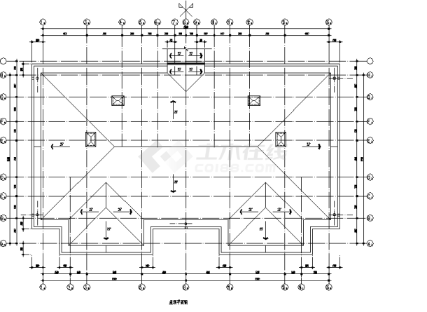 四套酒店式公寓住宅楼建筑设计施工cad图纸（含说明）-图一