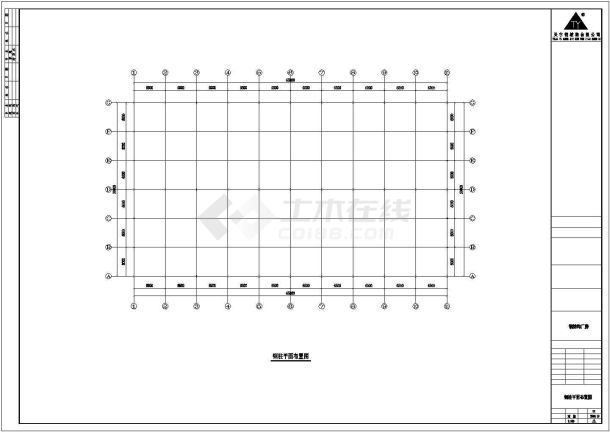 浙江65x36米工程建筑施工CAD全套图纸-图一