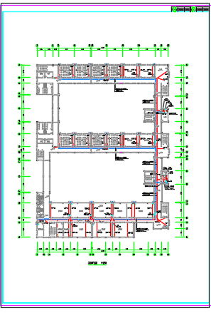 [江苏]17090平方米五层中学教学楼电气全套施工图，含设计说明_图1