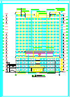 某十八层中医院设计建筑cad方案图-图一