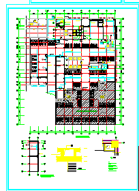 某十八层中医院设计建筑cad方案图-图二